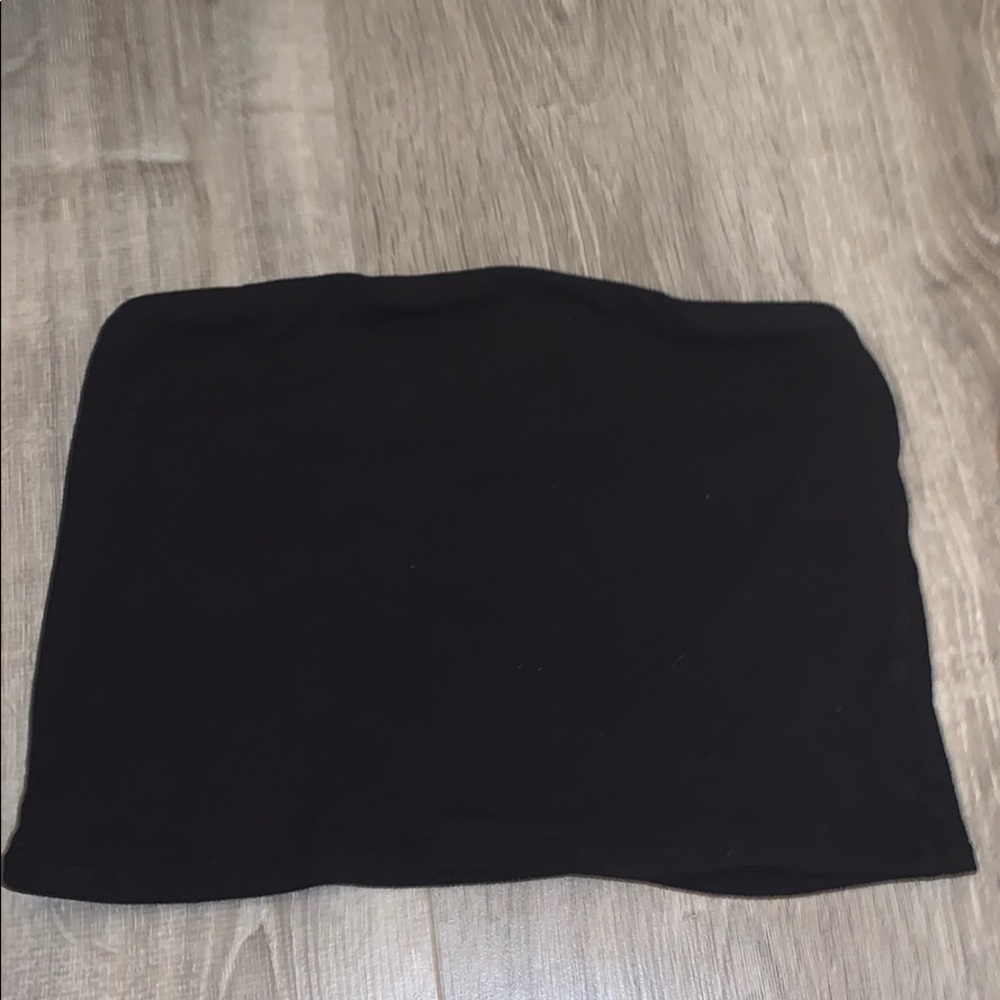 black tube top